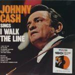 vinyle johnny cash sings I walk the line recto