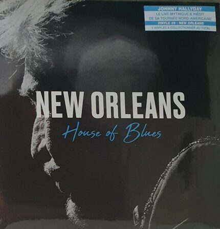 double vinyle johnny hallyday live house of blues new orleans recto