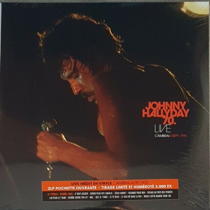 johnny hallyday live cambrai 4 septembre 70 verso