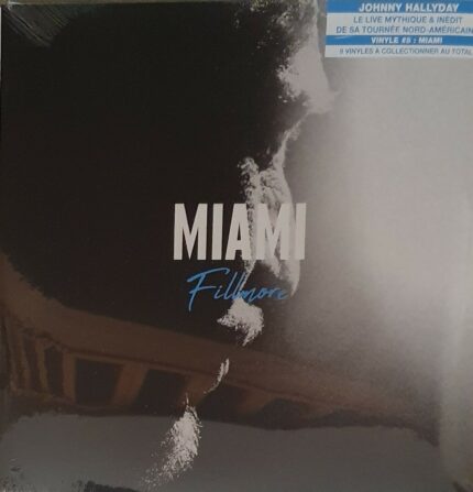 double vinyle johnny hallyday miami fillmore recto