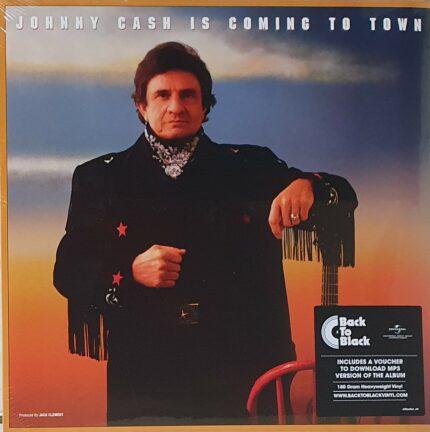 vinyle johnny cash is coming to town recto