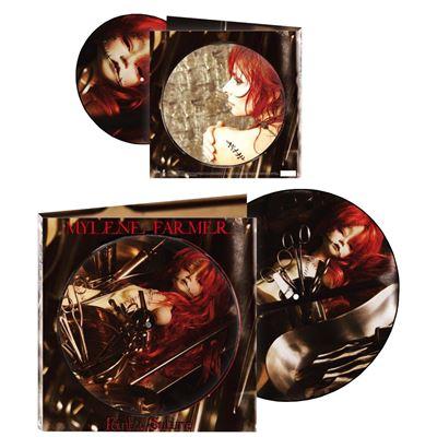 vinyle picture disc mylène farmer point de suture