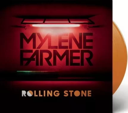 vinyle orange mylène farmer rolling stone
