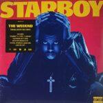 double vinyle the weeknd starboy rouge transparent recto