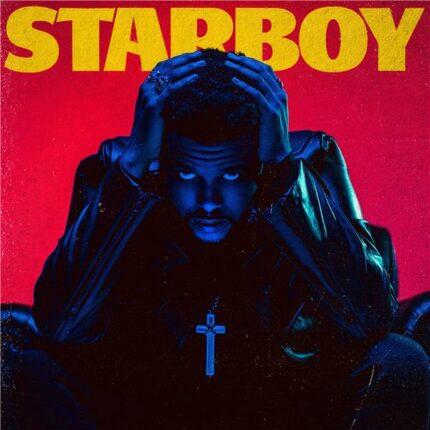 vinyle rouge the weeknd starboy