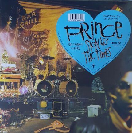 vinyle prince sign o the time recto