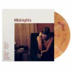 vinyle orange marbré taylor swift midnights