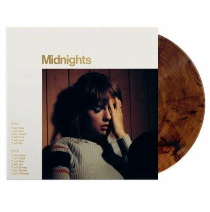 vinyle mahogany marbled taylor swift midnights
