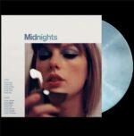 vinyle taylor swift midnights moonstone blue marbled