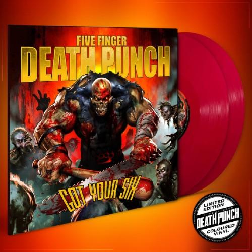 vinyle-rouge-opaque-five-finger-death-punch-got-your-six-kilm-music vinyle rouge opaque got your six five finger death punch