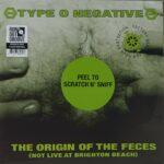 Vinyle type o negative the origin of the feces vert & noir recto