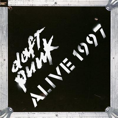 vinyle daft punk alive 1997 recto