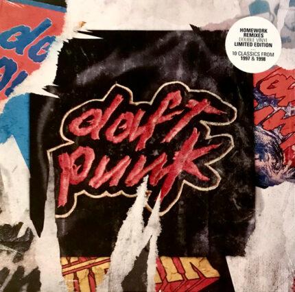 vinyle daft punk homework remixes recto