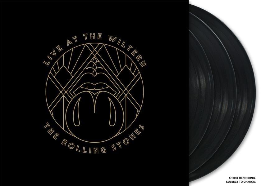 vinyle the rolling stones live at the wiltern recto
