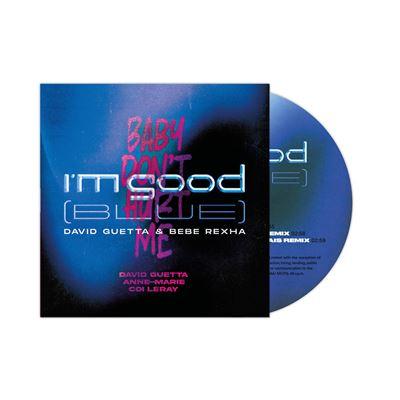 vinyle david guetta i'm good blue recto