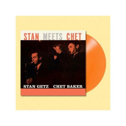 vinyle stan getz chet baker stan meets chet orange recto