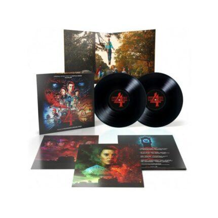 vinyle stranger things saison 4 volume 1 noir recto