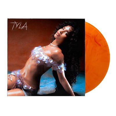 vinyle tyla orange rouge recto