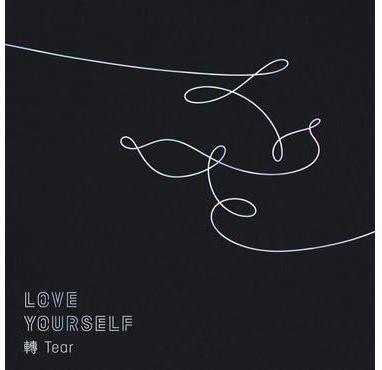 vinyle bts love yourself tear blanc recto