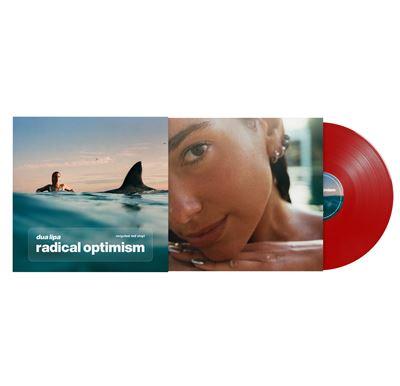 vinyle rouge dua lipa radical optimism recto