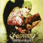 vinyle rouge transparent aborted goremageddon recto