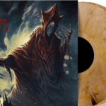 vinyle or noir marbré in flames foregone recto