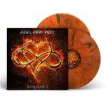 vinyle orange & noir marbré axel rudi pell the ballads VI recto