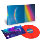 vinyle rouge coldplay moon music recto