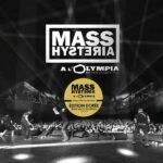 pochette vinyle mass hysteria à l'olympia recto
