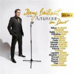 pochette recto vinyle dany brillant chante aznavour en duos volume 2