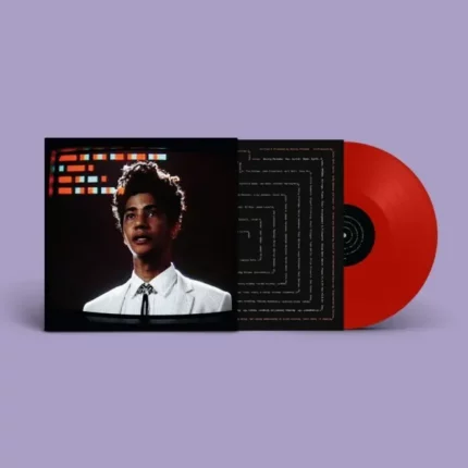 Vinyle rouge skinny pelembe hardly the same snake recto