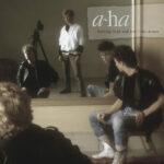 pochette recto vinyle transparent a-ha hunting high and low the 1984 demos