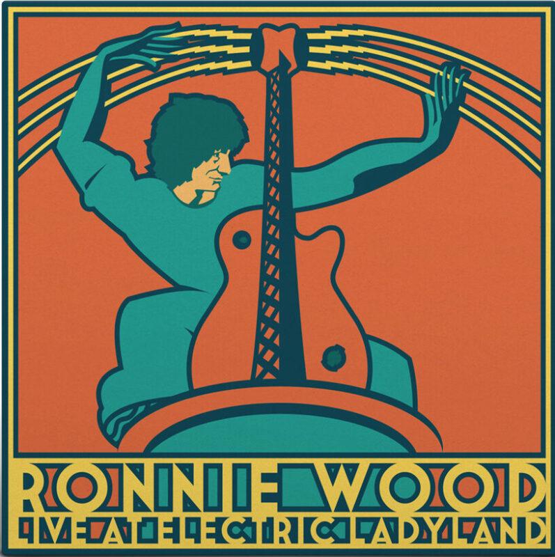 pochette vinyle ronnie wood live at electric ladyland rsd 2025