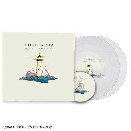 pochette recto vinyle transparent devin townsend lightwork