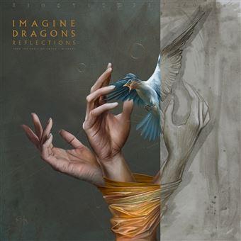 pochette recto vinyle imagine dragons reflections from the vault of smoke