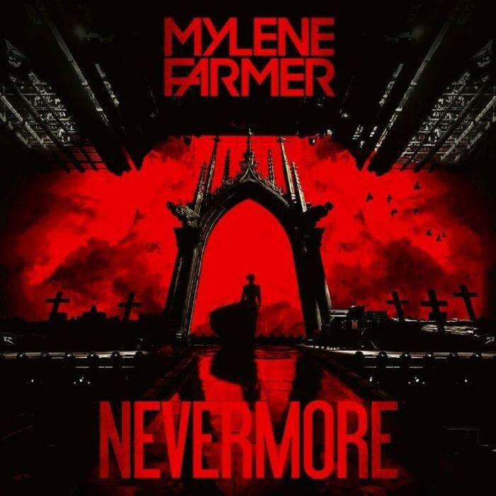 pochette recto vinyle mylène farmer nevermore