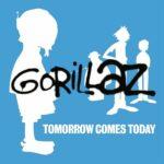 vinyle blanc & bleu gorillaz tomorrow comes today