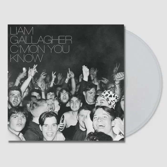 vinyle transparent liam gallagher c'mon you know