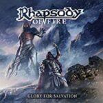 vinyle rouge & blanc marbré rhapsody of fire glory for salvation