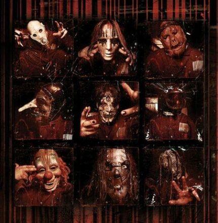 VINYLE ROUGE ET NOIR SLIPKNOT