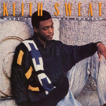 vinyle noir glacé keith sweat make it last forever