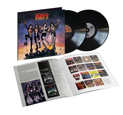 double vinyle kiss destroyer édition 45ème anniversaire