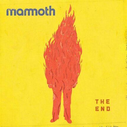 vinyle orange & rouge splatter mammoth the end
