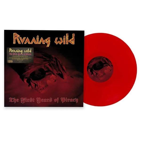 running-wild-the-first-years-of-piracy-vinyle-rouge-kilm-music vinyle rouge running wild the first years of piracy