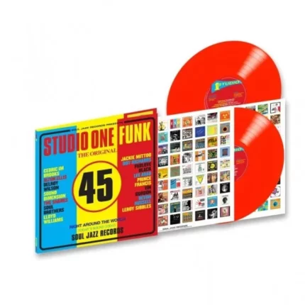 vinyle rouge multi interpretes studio one funk