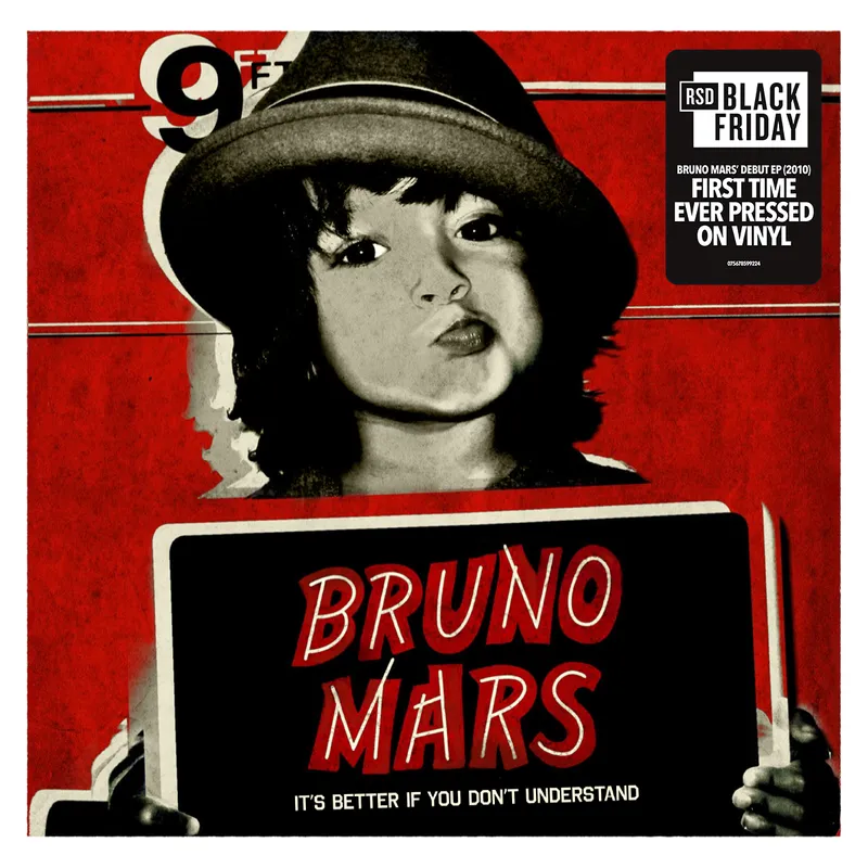 vinyle bruno mars it's better if you don't understand RSD Black friday 2025