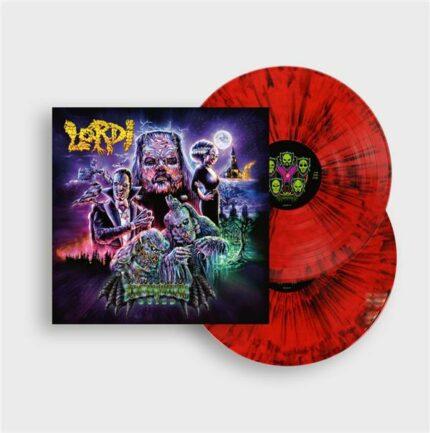 vinyle rouge et noir splatter lordi screem writers guild
