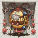 vinyle blanc orbital optical delusion