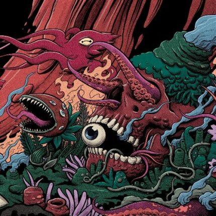 vinyle rouge et blanc swirl pop evil versatile