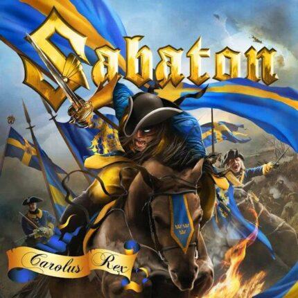 vinyle bleu et jaune sabaton carolus rex
